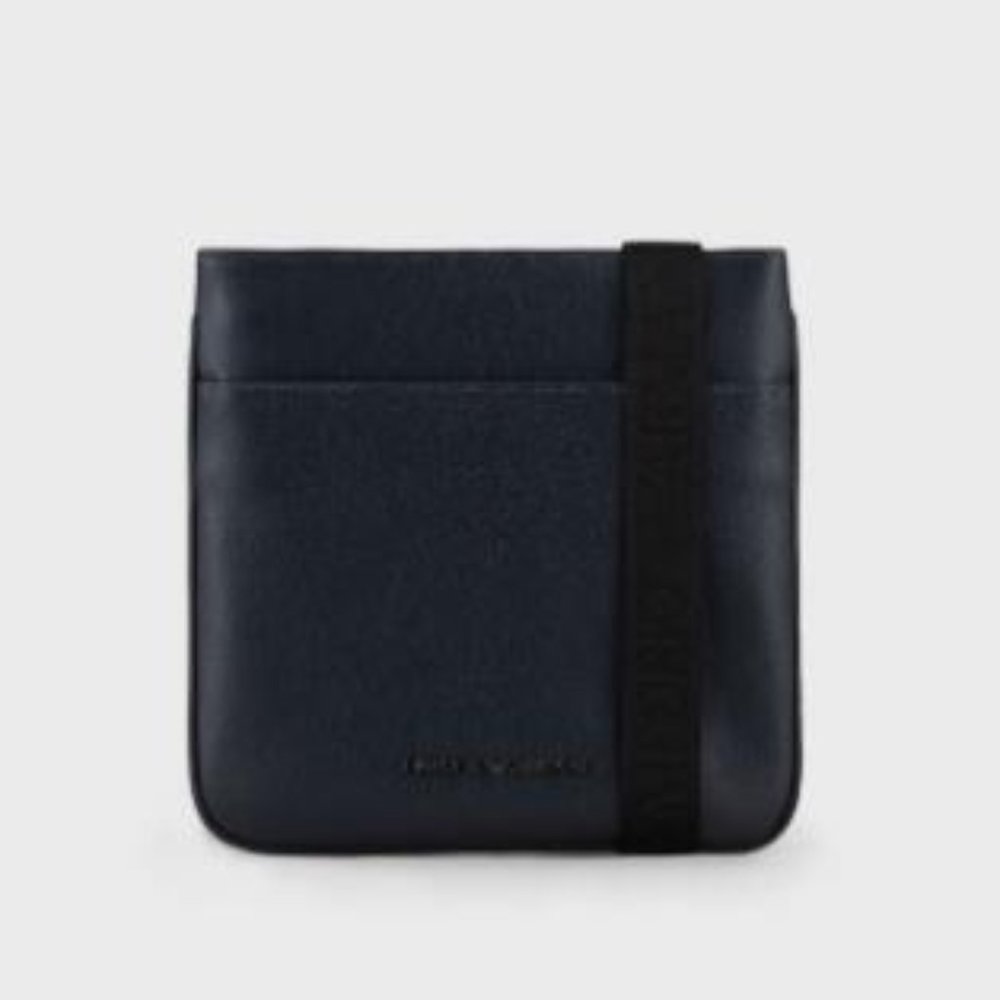 LOGO leather stilettos